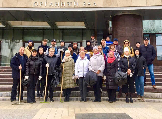 «Пензаконцерт» присоединился к общегородскому субботнику