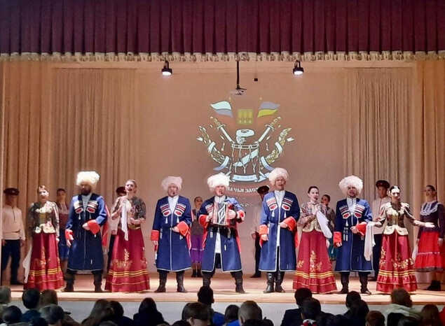 «Казачья застава» выступила в селе Липлейка Спасского района