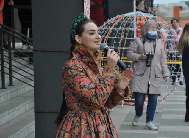 Марта Серебрякова приняла участие во Всероссийской акции «Культурный хоровод»