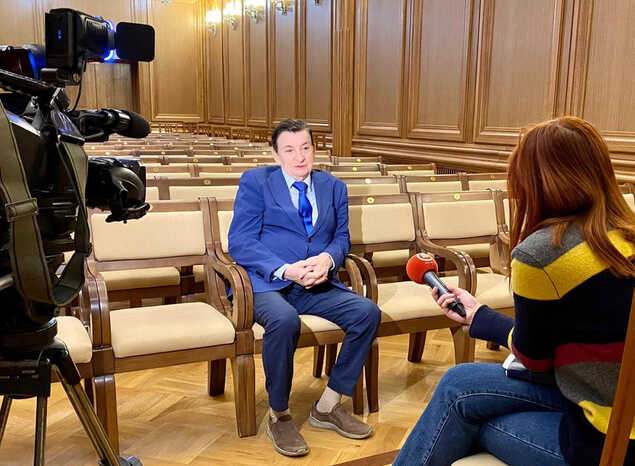 Владимир Каширский дал интервью 11 каналу
