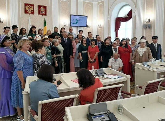 Гульсина Рафекова выступила в рамках Форума татарских женщин «Женщина. Семья. Дети»
