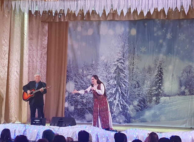 Марта Серебрякова выступила в Бессоновке