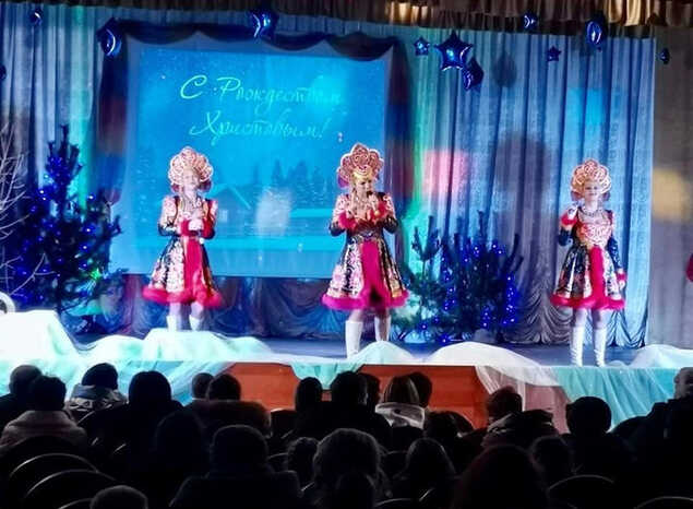 Ансамбль «Злато-Серебро» выступил в Мокшане