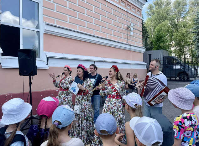 Ансамбль «Злато-Серебро» выступил с программой «Пенза многонациональная»