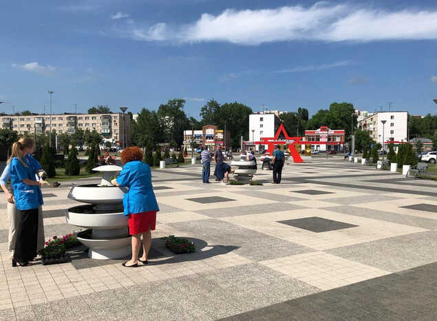 Благоустройство прилегающей к «Пензаконцерту» территории продолжается