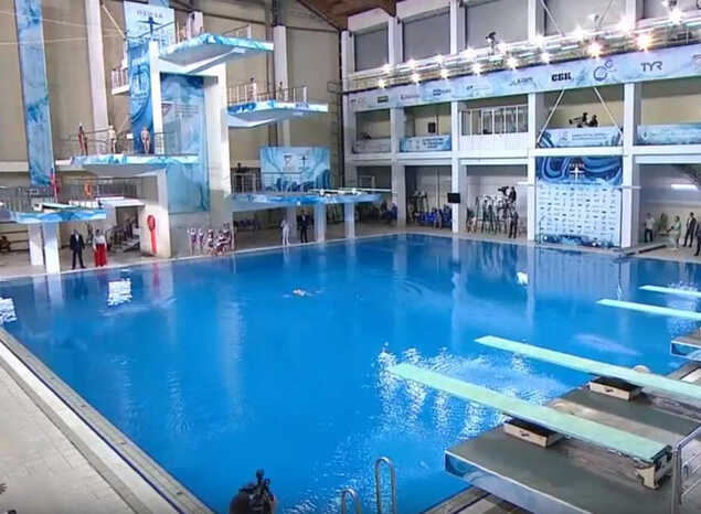 Артисты «Пензаконцерта» выступили на открытии Кубка России по прыжкам в воду