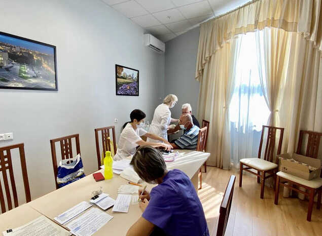 В Киноконцертном зале «Пенза» работает пункт вакцинации от Covid-19