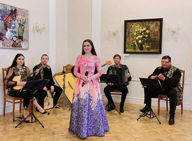 Марта Серебрякова и ансамбль «Губернiя» выступили на презентации сайта Пензенской энциклопедии