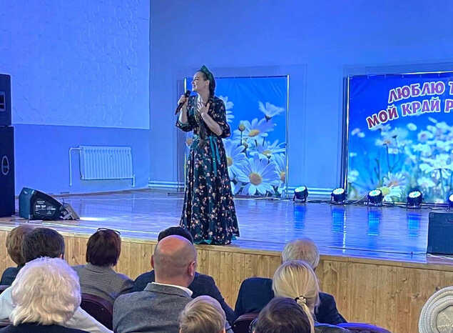 Марта Серебрякова выступила на открытии Дома культуры в селе Большой Колояр Наровчатского района