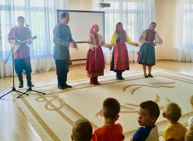 «Миряне» выступили в детском саду № 120/2 города Пензы