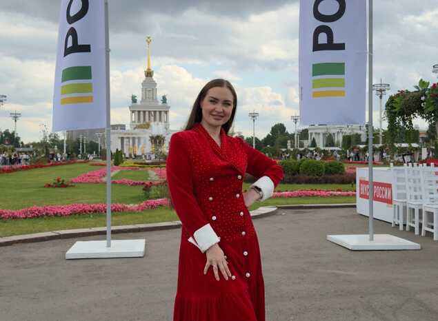 Марта Серебрякова выступила на ВДНХ